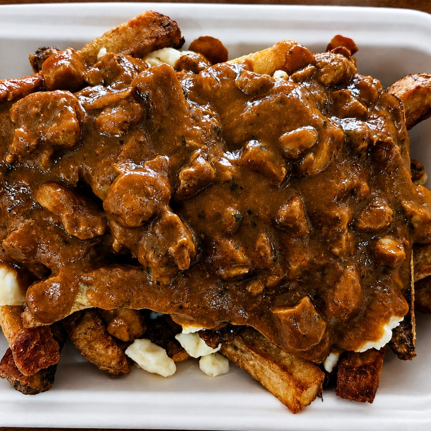 Butter Chicken Poutine Skip