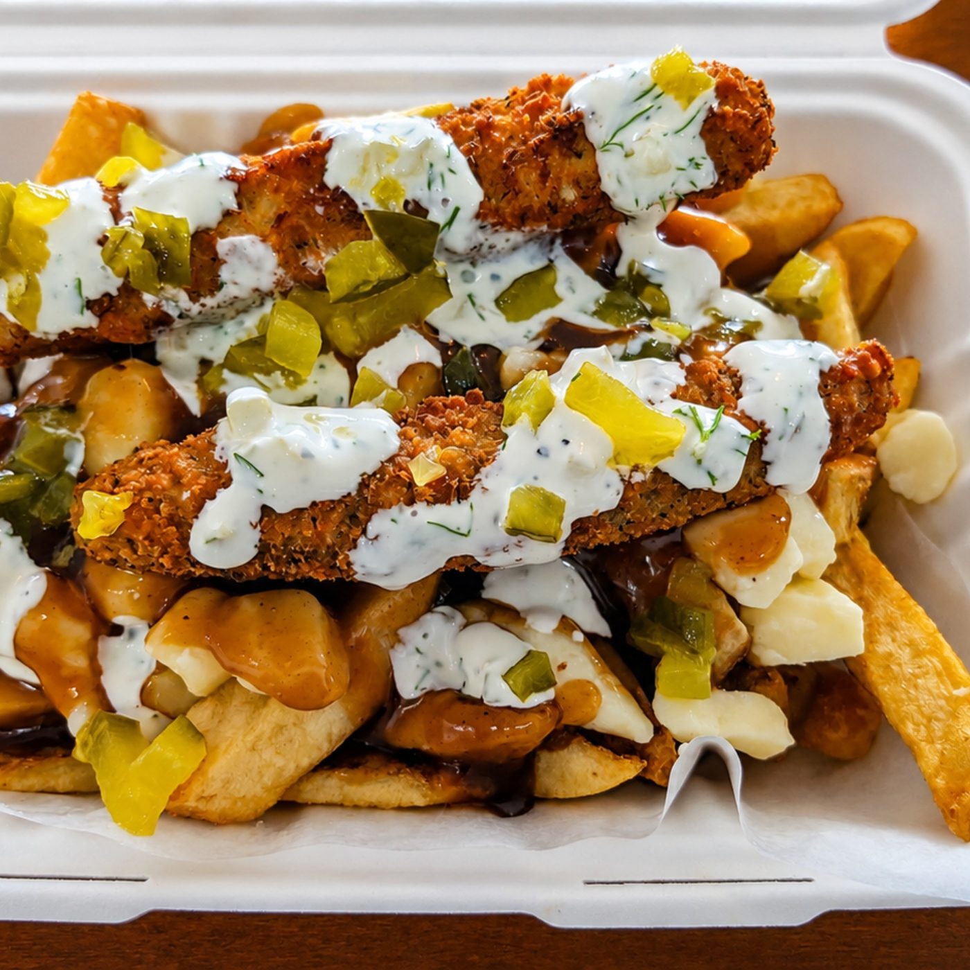 Dill Pickle Poutine